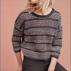 Anthropologie HWR Striped Sweater